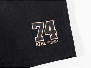 Pantalones Cortos Deportivos para Hombre, con Logotipo Personalizado, Cintura Elástica, Secado Rápido, Transpirables, 100% Poliéster, Sólidos, Casuales, Atléticos - Product Image 6