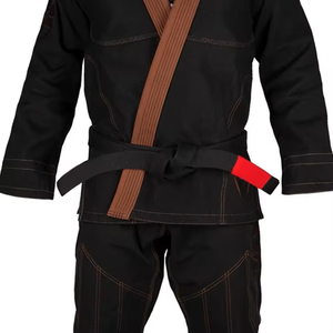 ชุดคอตตอน Jiujitsu Gi สำหรับทุกเพศน้ำหนักเบาทำจากบราซิลได้รับความนิยมสูงสุด - Product Image 3