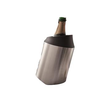 Fresh Trending Manufacturer Stainless Steel Double Wall Wine Bottle Cooler Bucket Champagne <b>Beer</b> Ice Bucket <b>Chiller</b> - Product Image 6