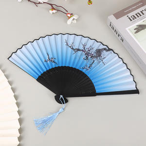 Éventail en bambou fabriqué à la main idéal Souvenir et pièce décorative - Product Image 3