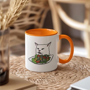 Tazas de café de cerámica blanca con sublimación personalizada, aptas para microondas y lavavajillas de 11oz, taza de café de regalo, tazas de café - Product Image 4