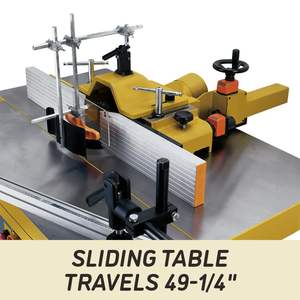 Défonceuse à broche inclinable et coulissante 7,5 CV 230/460V 3Ph Modèle TS29 Outil de coupe et de façonnage - Product Image 2