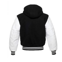 Veste bomber universitaire pour homme, personnalisable avec logo, imperméable, coupe-vent, réversible, style varsity, pour l'hiver