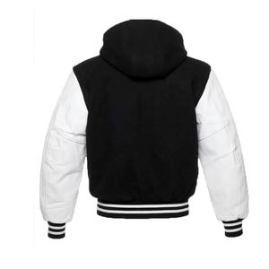 Chaqueta de invierno personalizada de invierno para exteriores, logotipo personalizado, deportes universitarios, béisbol, chaquetas y abrigo para hombres, Chaqueta de algodón, chaqueta Varsity Letterman, chaqueta de invierno de gran tamaño para hombres - Product Image 5