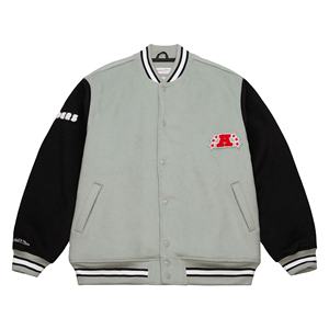 Veste universitaire Letterman avec logo personnalisé de haute qualité en chenille brodée Patchwork Streetwear bombardier d'hiver pour hommes pour hommes - Product Image 3
