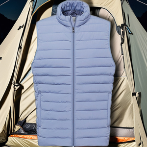 MONO RIDER Fabrication sur mesure OEM Gilet isolant léger pour homme |   Vêtements d'extérieur imperméables et thermiques rembourrés pour l'automne - Product Image 1