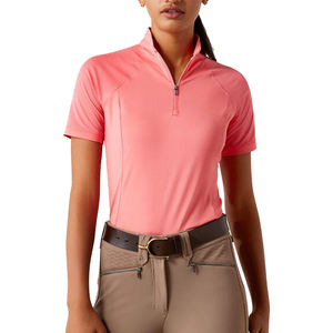 Chemise d'équitation pour femmes, haut à manches longues professionnel pour l'équitation, tissu extensible respirant, vêtements d'équitation pour l'entraînement - Product Image 3