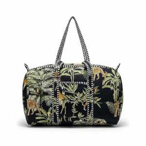 Bolsa de Lona Moderna Ligera de Algodón Orgánico Suave, Resistente al Polvo, Plegable, con Capacidad Personalizable para Uso Diario y Viajes - Product Image 2