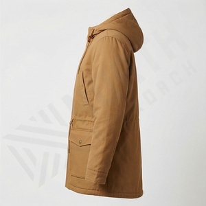Nouvelle veste parka classique à capuche pour homme confortable 2025, parka personnalisable de qualité supérieure - Product Image 3