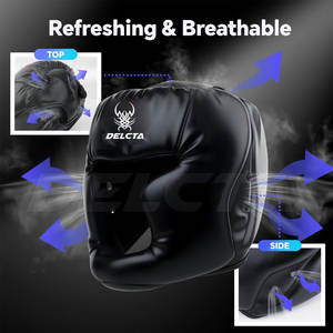 อุปกรณ์ป้องกันศีรษะสำหรับกีฬากลางแจ้ง หมวกกันกระแทกสำหรับชกมวย ออกแบบเองได้ รุ่นใหม่ล่าสุด - Product Image 2