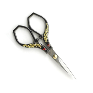 Herramientas de cuidado de uñas de manicura de acero inoxidable, tijeras de bordado de hoja recta afilada para eliminación de cutículas y piel muerta, tipo de belleza - Product Image 5