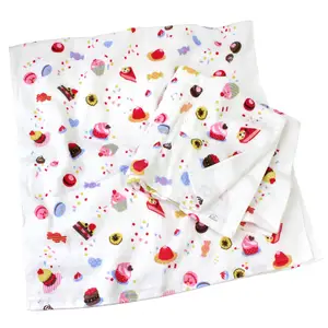 [Wholesale Products] Osaka Japan Printed Gauze Towel 100% Cotton Bath Towel 60cm*125cm Original Design Cute Soft Low MOQ Sweets