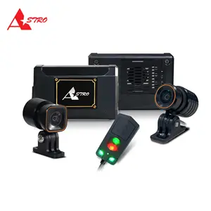 Caméra de tableau de bord pour moto 2k double objectif GPS WIFI Caméras pour véhicules motos gps Moto double caméra