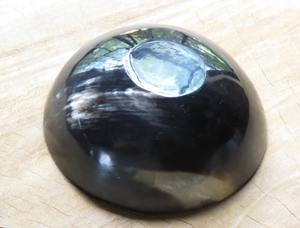 Bol à raser en corne de buffle fait à la main finition polie naturelle profonde sans BPA ustensiles de cuisine de qualité supérieure meilleur cadeau de Noël pour hommes - Product Image 6