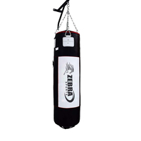 Sac de boxe en cuir sur mesure entraînement de gymnastique Kickboxing équipement de fitness professionnel MMA sac lourd 6FT Tall Sands