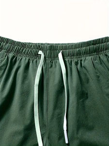 Gran oferta, pantalones cortos cómodos y juveniles para hombre, pantalones cortos informales con logotipo personalizado para hombre, pantalones cortos de algodón con sublimación de alta calidad para hombre - Product Image 3