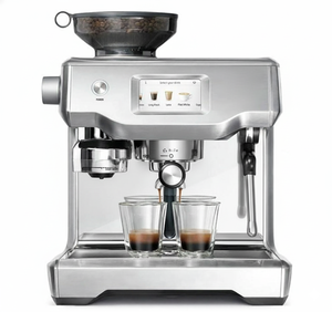 Cafetera Espresso Totalmente Automática de 1800W con Pantalla Táctil, de Grano a Taza, para Cappuccino y Latte, de Acero Inoxidable - Product Image 3