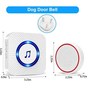 Campanello intelligente senza fili del cane per il campanello del cucciolo di vasino di addestramento - Product Image 3
