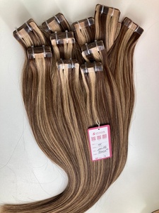 PRECIO DE FÁBRICA PARA CINTA EN CABELLO 22 PULGADAS RECTA CON COLOR MEZCLA 1A Y 5Q COLOR MARRÓN Y MARRÓN CLARO PARA TODOS LOS CLIENTES - Product Image 6