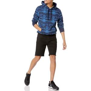 Vente en gros de pulls à capuche de longueur normale imprimés sur mesure pour hommes coupe confortable sweat à capuche pour homme au prix le plus bas - Product Image 3