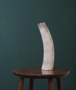 Jarrón y Maceta de Jardín Hechos a Mano, Ecológicos, de Cuerno de Búfalo, Estilo Animal, Pulidos, para Decoración del Hogar y Exhibición de Flores - Product Image 1