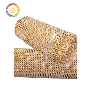 Handwoven Hexagon Pattern Rattan Webbing Sheet for DIY <b>Furniture</b> and Cabinet Projects - Product Image 4