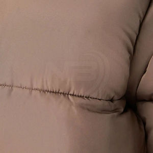 Veste matelassée en toile et en nylon avec logo personnalisé professionnel pour femmes, matelassée, grande taille, imperméable, vêtements d'extérieur, vente chaude - Product Image 4