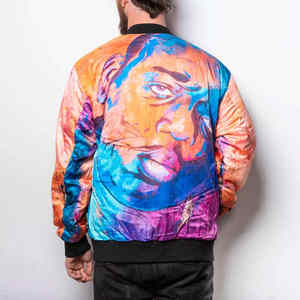 Chaquetas Bomber Casuales Extra Grandes, Novedad, Sublimadas, Transpirables, para Uso en Exteriores, para Hombre, con Estampado 3D - Product Image 2