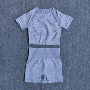 Ensemble patchwork de yoga pour femmes Fitness Gym Bra Leggings Workout Running Sportswear Clothing Tracksuit Ensemble - Product Image 3