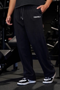 Pantalones Anchos de Moda Urbana, Diseño Personalizado, Pantalones Holgados para Hombre, Estilo Urbano, Corte Cuadrado, Lavado Ácido - Product Image 2