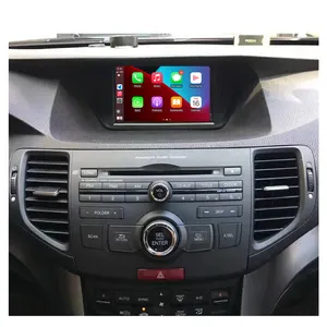 Navitech para Acura TSX para Honda Accord Euro Mk8 2009 2010 2011 2012 2013 2014 Android 12 reprodutor multimídia rádio do carro GPS Apple Carplay