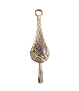 Macrame <b>Boho</b> <b>Wall</b> <b>Hanging</b> Plant Hanger Customized Macrame Plant Hanger for <b>Wall</b> and Window Decoration - Product Image 1