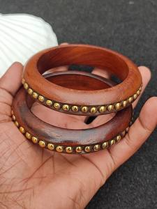 Brazalete ancho de diseñador floral de latón puro 100% hecho a mano, brazalete ajustable, Regalo para mamá - Product Image 4