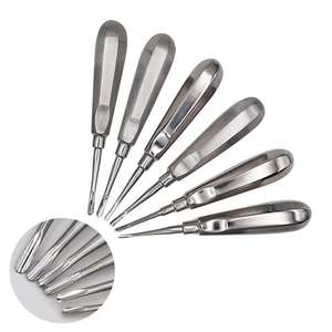 Los mejores instrumentos dentales Cirugía oral Extracción de dientes Herramienta de dentista Elevador de raíz profesional de acero inoxidable - Product Image 2