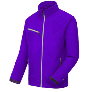 Veste Softshell de style fermeture éclair à la mode vêtements de protection solaire séchage rapide respirant hommes portent une veste Soft Shell pour hommes - Product Image 1