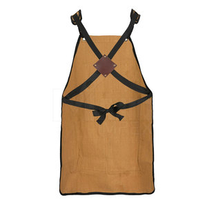 Heat Flame Resistant Heavy Duty Welding Leather <b>Work</b> <b>Apron</b> Design Your Own Welding Leather <b>Aprons</b> - Product Image 2