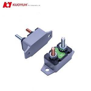 KUOYUH AR series Shortstop Style <b>Circuit</b> <b>Breakers</b>,Type I auto reset 10/32 Stud,12VDC,5-50A,for Marine/automotive - Product Image 1