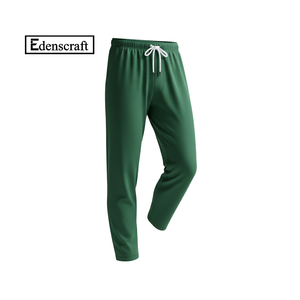 Men's Modern Lightweight <b>Lounge</b> Pants Comfortable Breathable Cotton Trousers Dark Blue Soft Comfort Knit for Home Wear Casual - Product Image 6