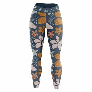 Leggings de yoga taille haute pour femmes Pantalon d'entraînement de fitness imprimé avec fermeture à la taille élastique - Product Image 1