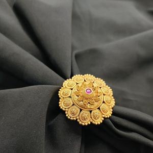 Fancy Trendy Beautiful Antique Finish <b>Adjustable</b> <b>Ring</b> In Gold Polish <b>Adjustable</b> Finger <b>Ring</b> for Women and Girls Party Wear - Product Image 1