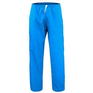 Uniforme à manches courtes et col en V pour femmes Poly Spandex Health Workers Nurse Uniform Stretch Drawstring Waist Scrubs Set - Product Image 4