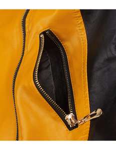 Veste en cuir pour femmes de conception professionnelle en toile respirante avec matériau de haute qualité au meilleur prix - Product Image 3