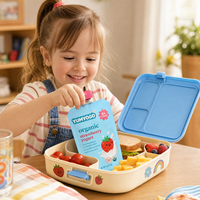 Pochette à bec verseur brillante Goodluck avec bouchon inviolable en PET/AL/PE pour l'emballage d'aliments pour bébés