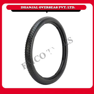 Rueda de bicicleta BMX para niños de EVA duradera negra de 20 pulgadas, 508mm de diámetro, 48mm de ancho, paseo suave, ciclismo fácil con freno en V - Product Image 6