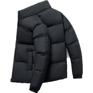 Chaqueta acolchada de burbujas transpirable impermeable de diseño único para hombre, abrigo de invierno lavable de estilo callejero en oferta - Product Image 2