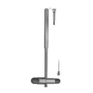 Marteau réflexe manuel réglable avec précision accrue, en acier inoxydable de haute qualité, pour les professionnels de la médecine - Product Image 3