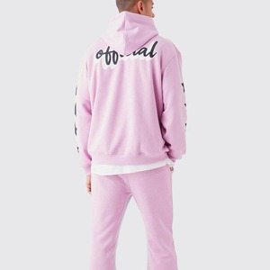 Nouvel article frais séchage rapide hommes Flare survêtement ensemble vêtements de plein air imprimé Style attrayant couleur hommes empilé survêtement - Product Image 2