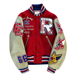 Oem Manufacturer High Quality Chenille Embroidery Men College Custom Baseball Varsity Letterman Jacket For Men - Product Image 5