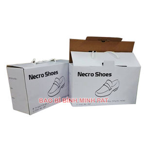 Caja de Zapatos de Lujo con Materiales Reciclados, Cierre Magnético, Papel Corrugado Impreso para Zapatillas, Logotipo Personalizado en Vietnam - Product Image 4