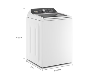 Lave-linge à chargement par le haut 2-en-1 commercial à haute efficacité avec agitateur amovible en 2 parties - Product Image 2